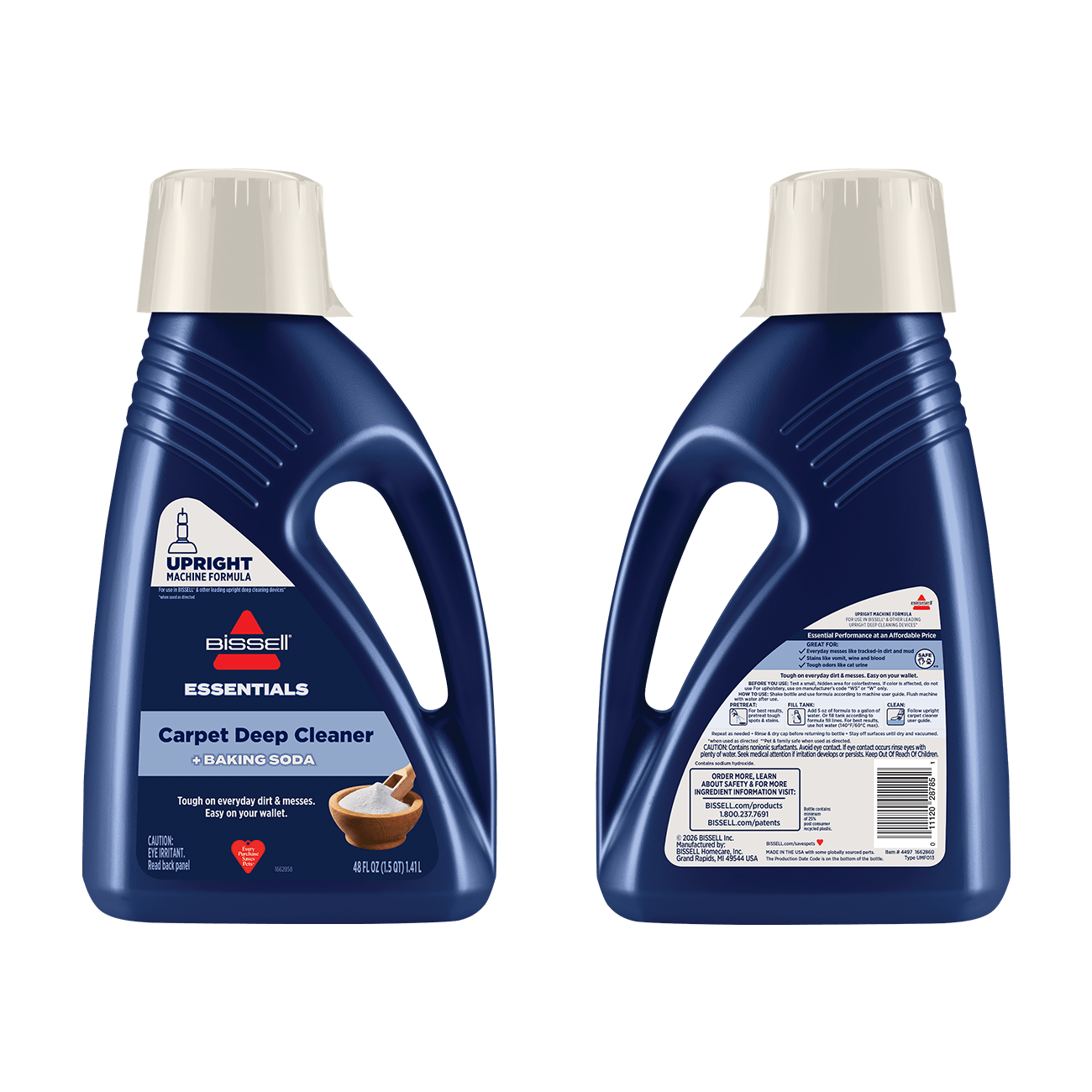 BISSELL® Essentials with Baking Soda Upright Carpet Formula (48 oz)